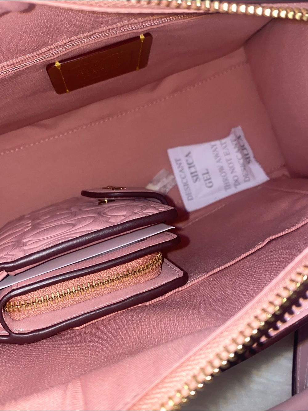 Coach leather purse and wallet set Signature New - Picture 8 of 15